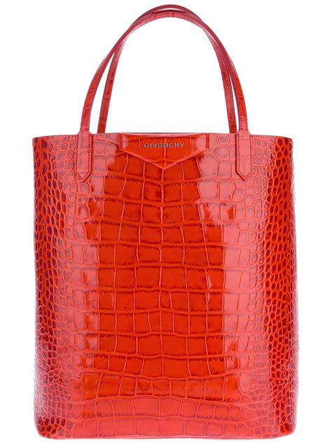 givenchy antigona red|givenchy antigona shopper tote.